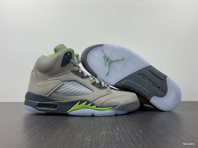 Cheap TBK Green Jordan 5 (2022) Retro Bean DM9014-003 0720